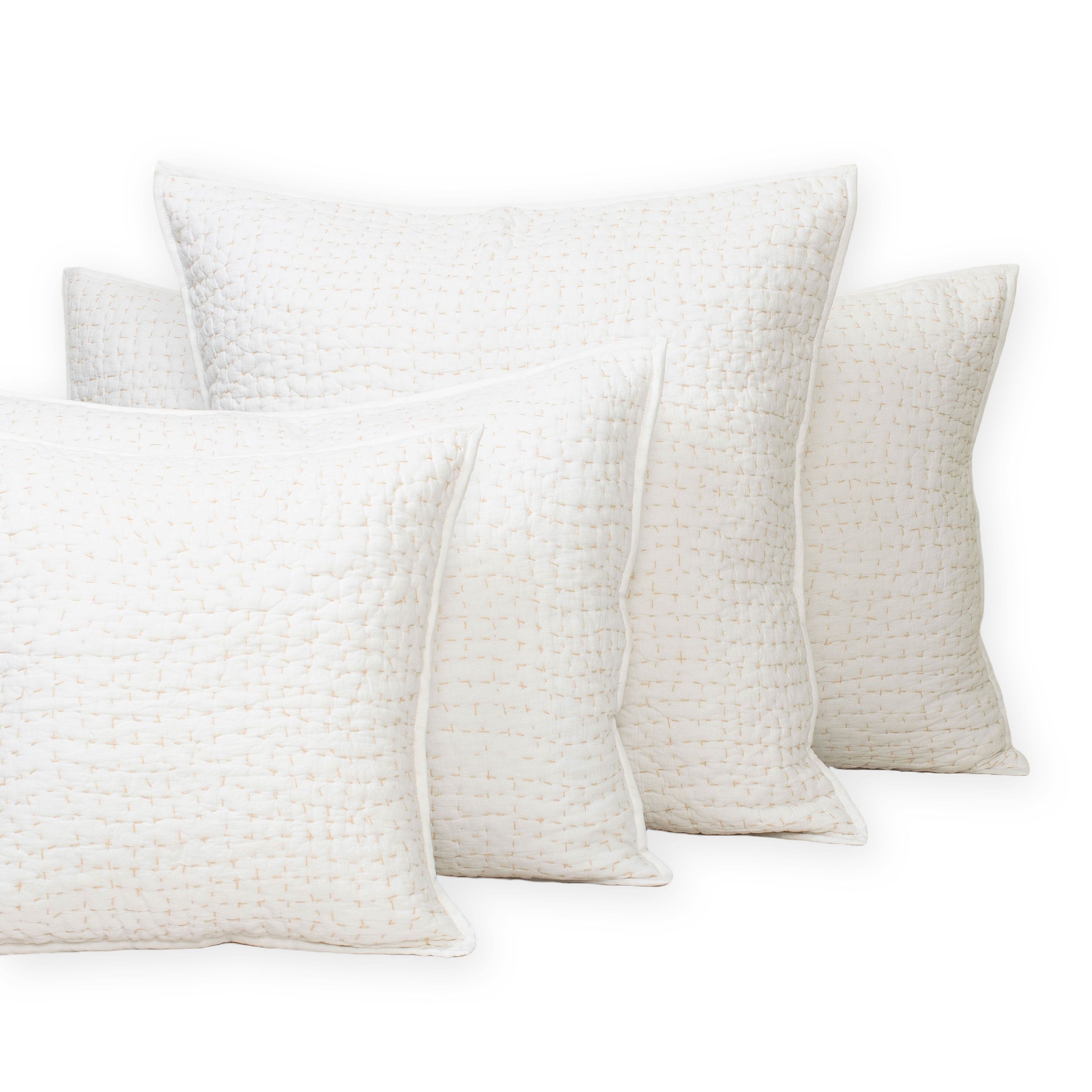 Handmade Organic Cotton Kantha Cushion Covers